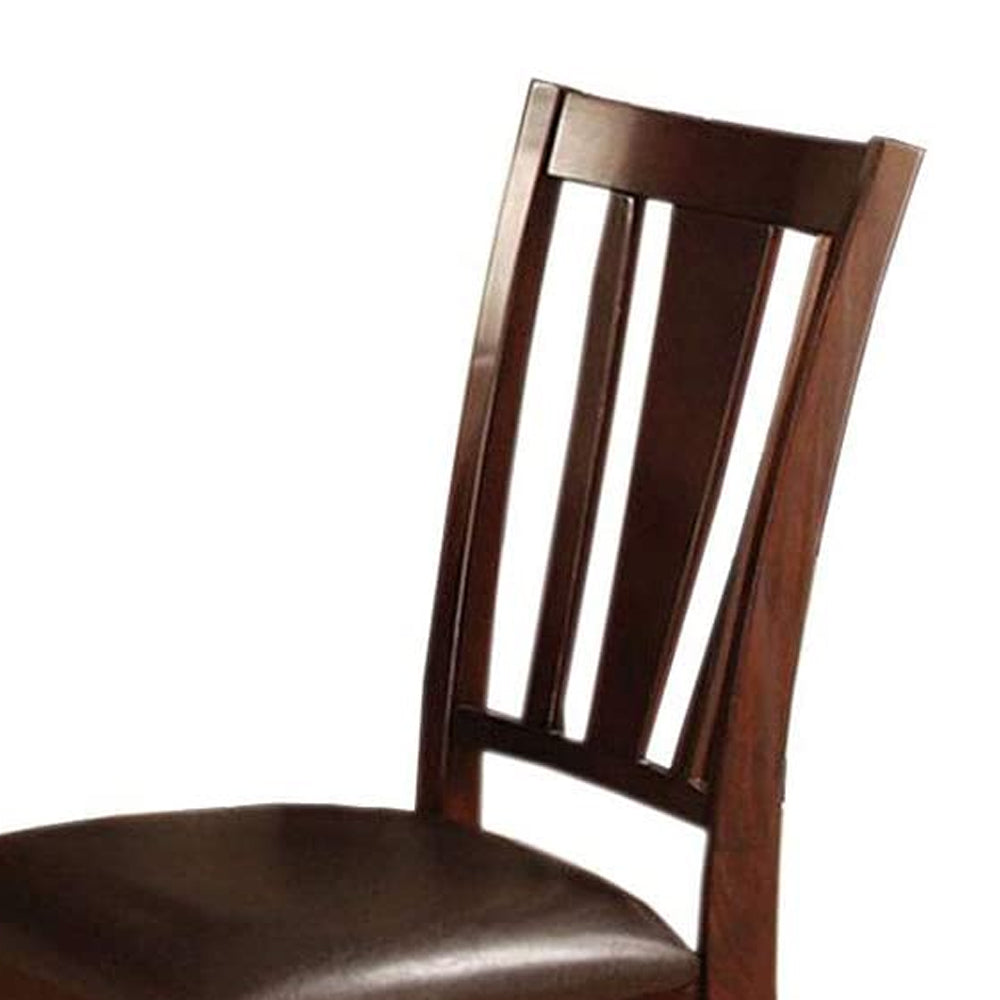 Edgewood I Side Chair (2/CTN) in Espresso finish