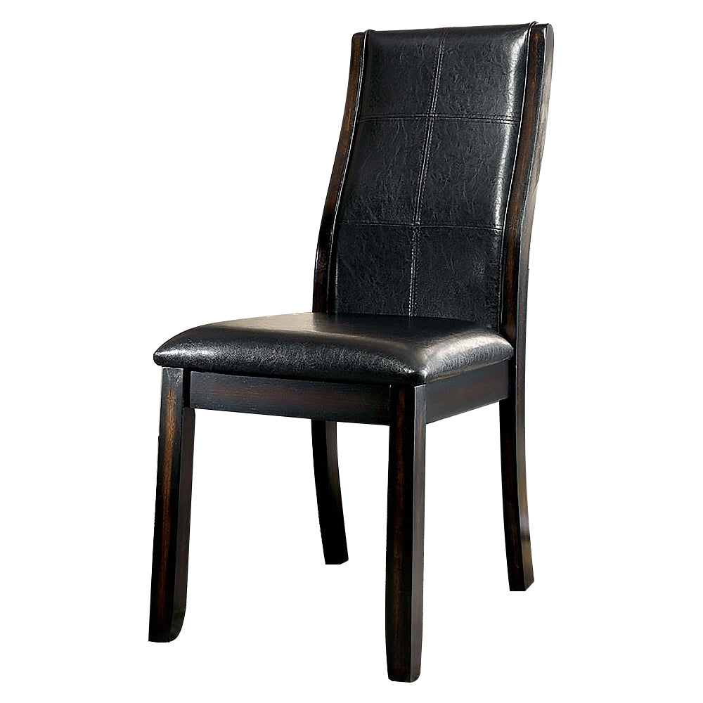 Townsend I Side Chair (2/CTN) in Brown Cherry finish