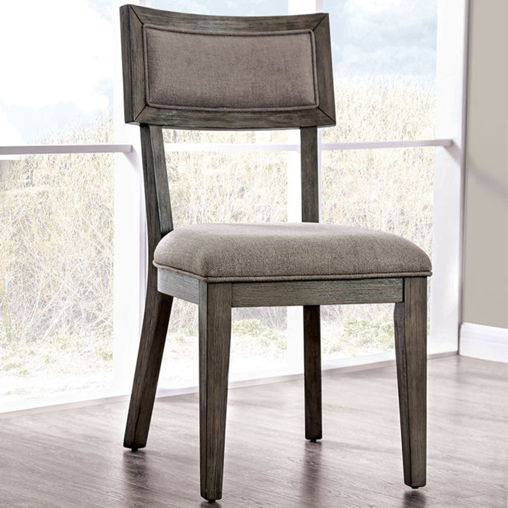 Leeds Side Chair in Gray finish