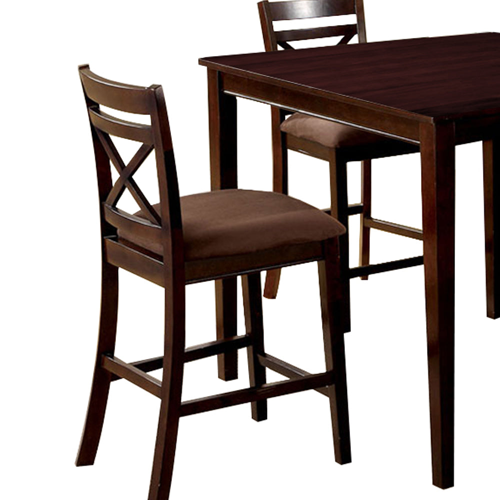 Weston I 5 Pc. Counter Ht. Table Set Espresso