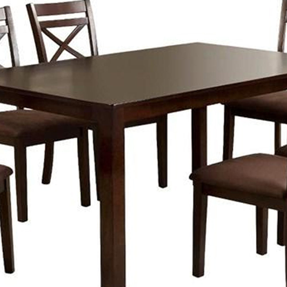 Weston II 7 Pc. Dining Table Set in Espresso finish