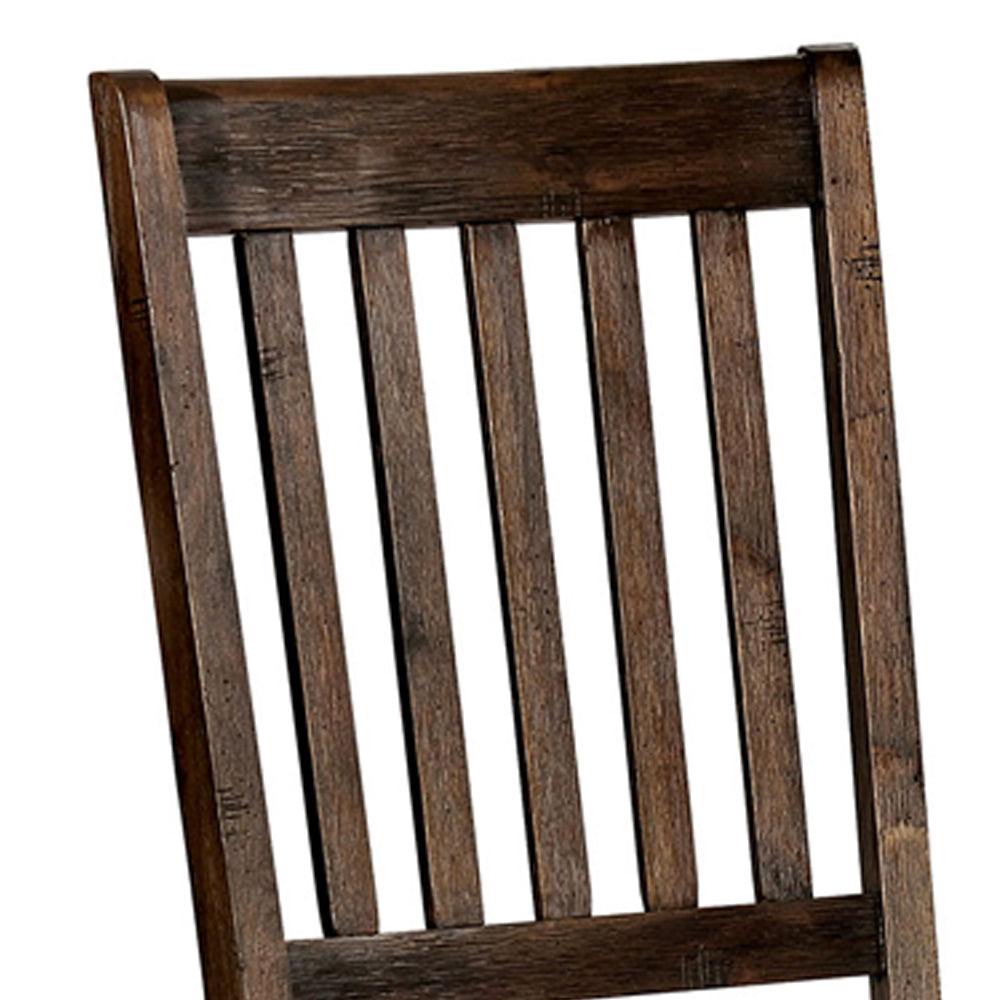 Scranton Side Chair (2/CTN) in Walnut finish