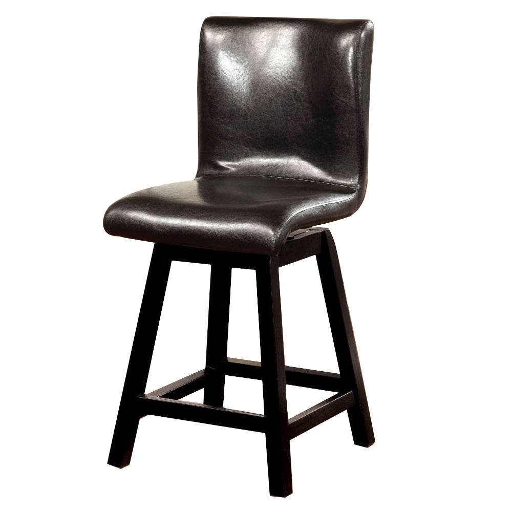 HURLEY Counter Ht. Chair (2/CTN) in Black finish