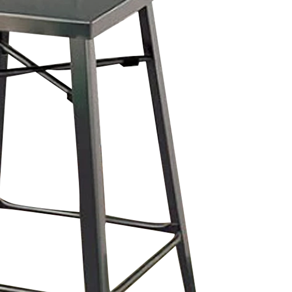 Timon 30" Bar Stool (2/CTN) Gun metal