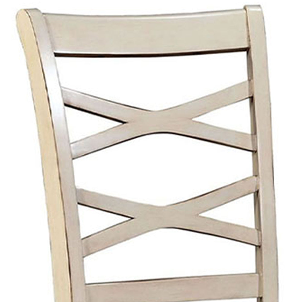 GISELLE Side Chair, White (2/CTN) in White finish