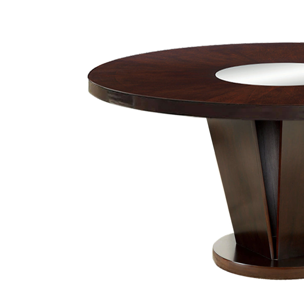 Cimma Round Dining Table Espresso