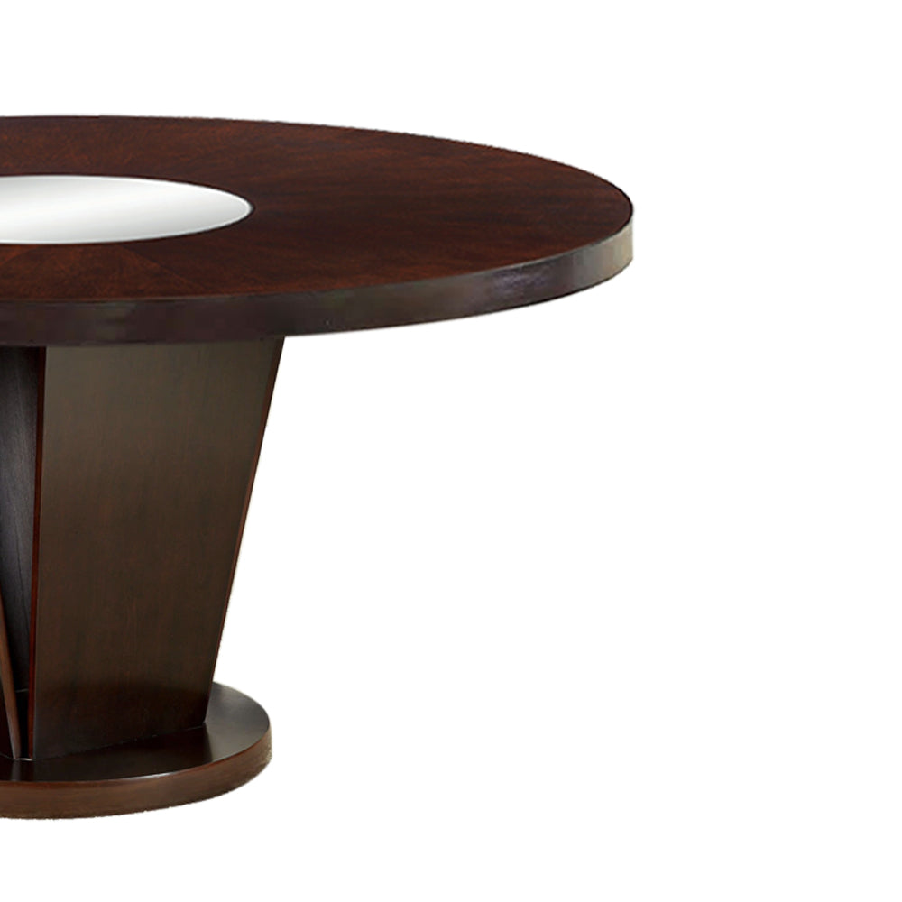 Cimma Round Dining Table Espresso