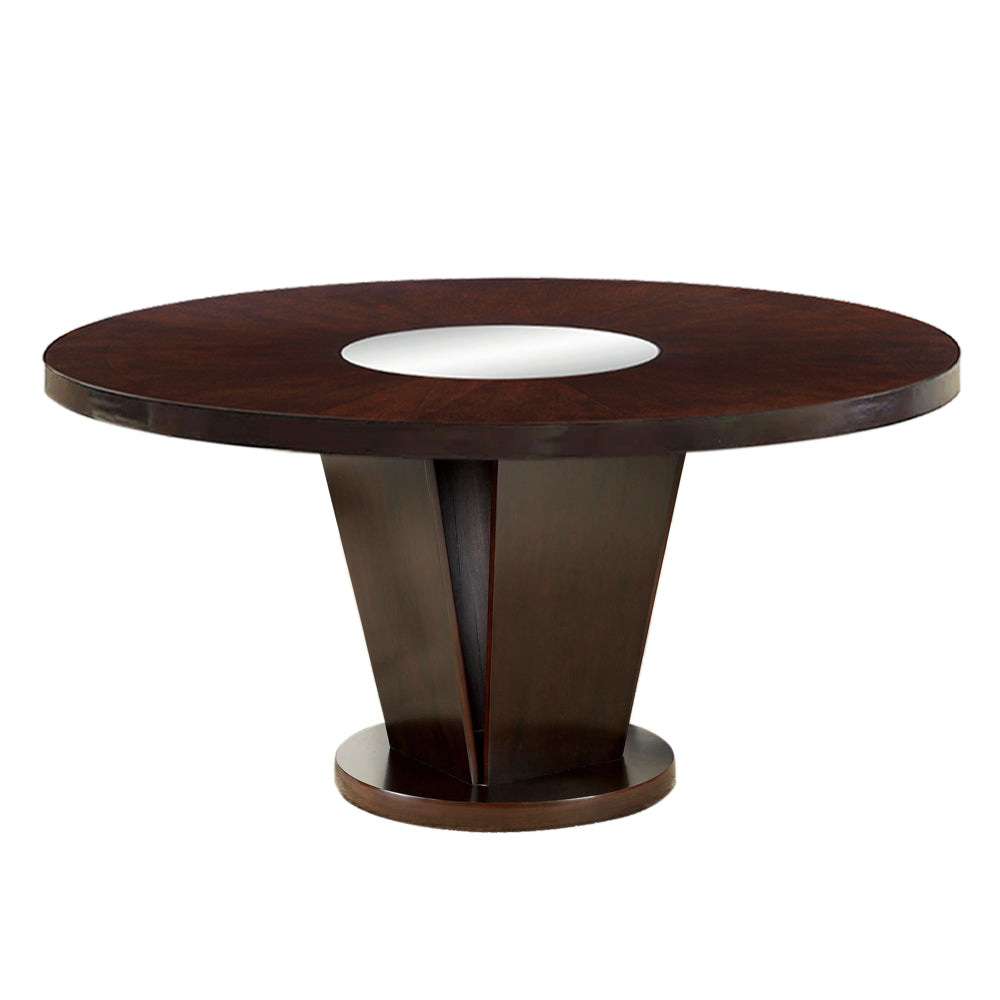 Cimma Round Dining Table Espresso