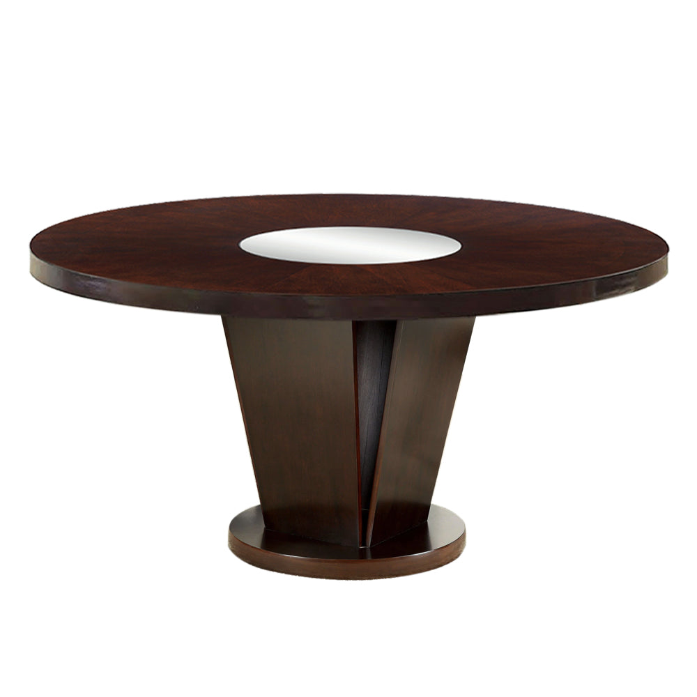 Cimma Round Dining Table Espresso