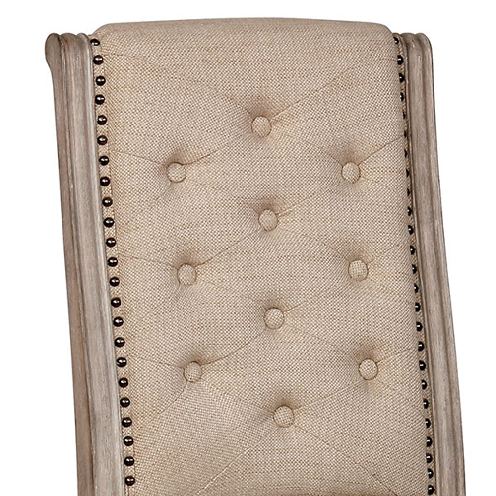 Patience Side Chair (2/CTN) in Rustic Natural Tone finish