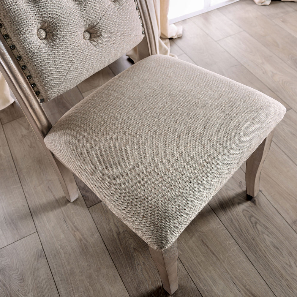 Patience Side Chair (2/CTN) in Rustic Natural Tone finish