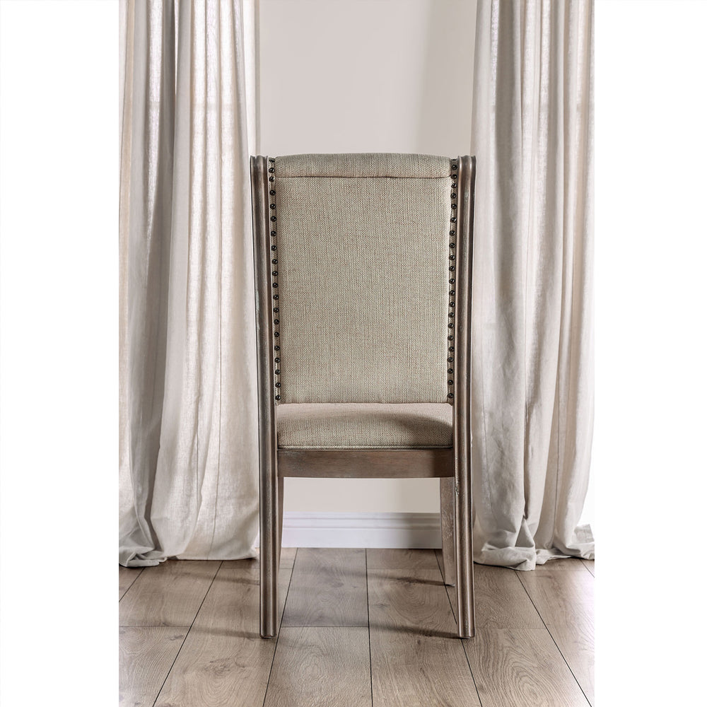 Patience Side Chair (2/CTN) in Rustic Natural Tone finish