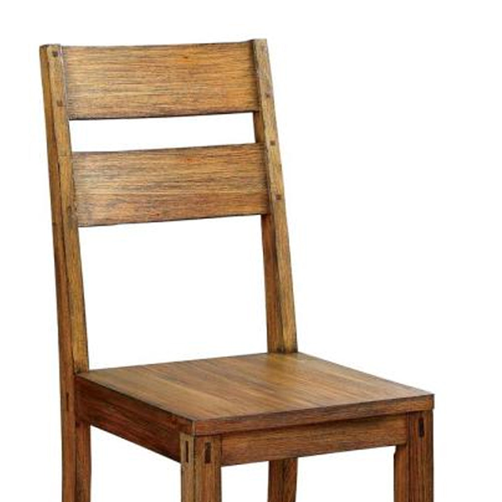 FRONTIER Side Chair (2/CTN) in Dark Oak finish