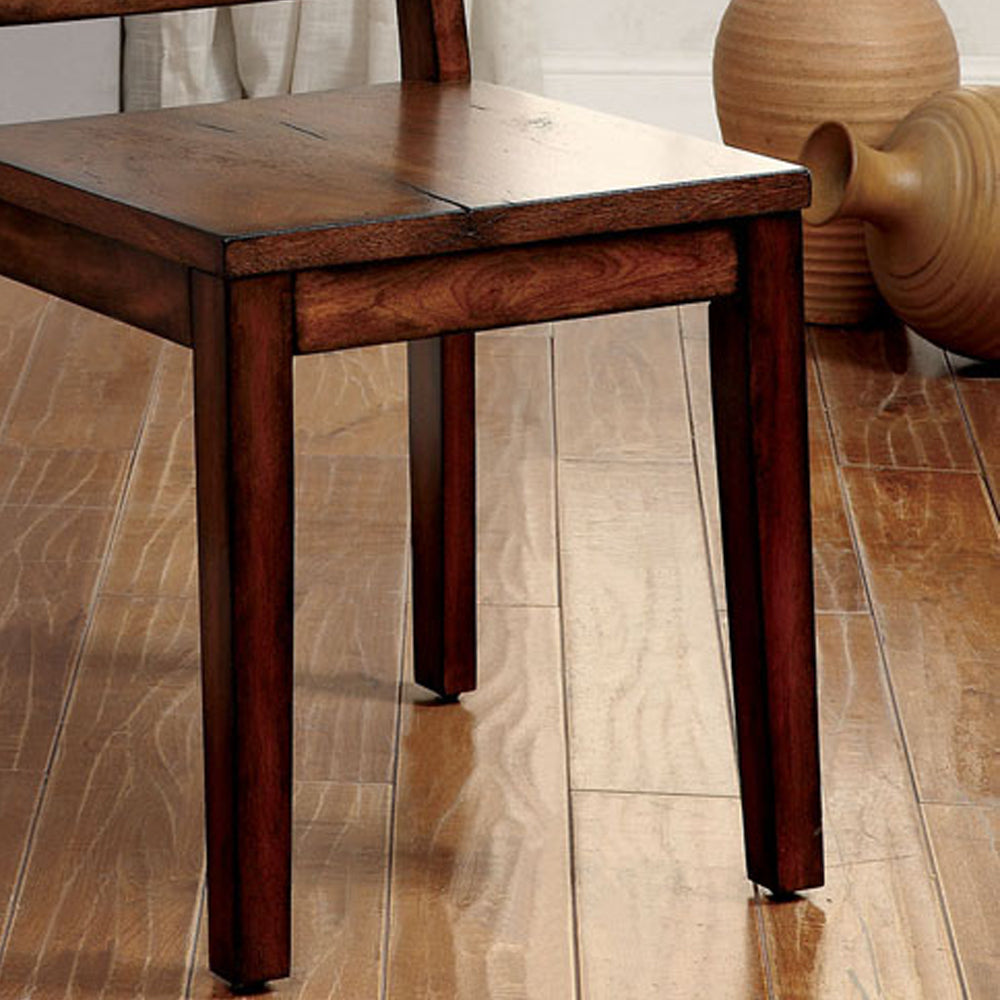 MADDISON Side Chair (2/CTN) in Tobacco Oak finish