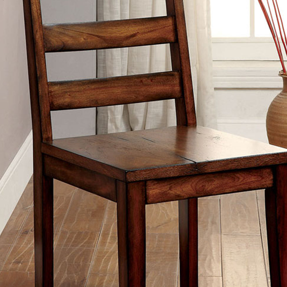 MADDISON Side Chair (2/CTN) in Tobacco Oak finish
