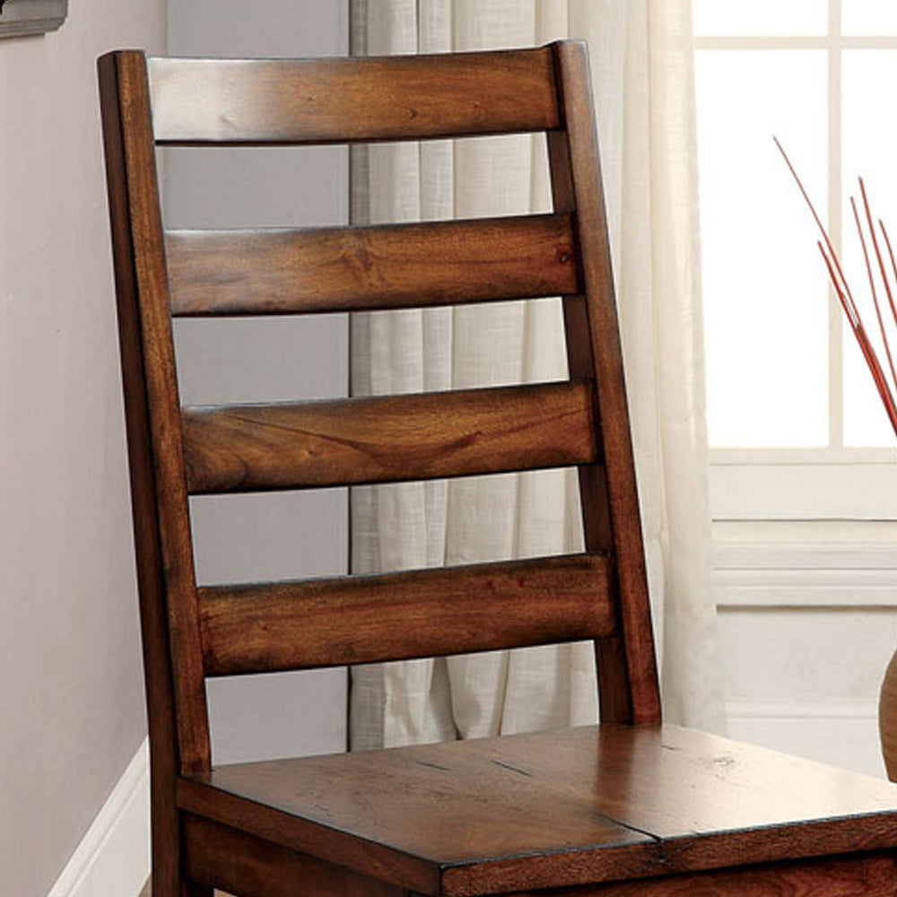 MADDISON Side Chair (2/CTN) in Tobacco Oak finish