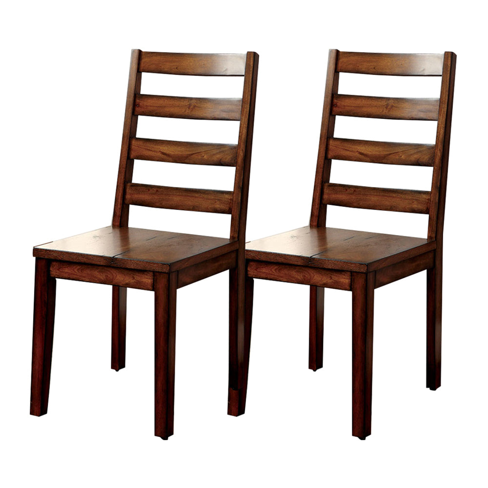 MADDISON Side Chair (2/CTN) in Tobacco Oak finish