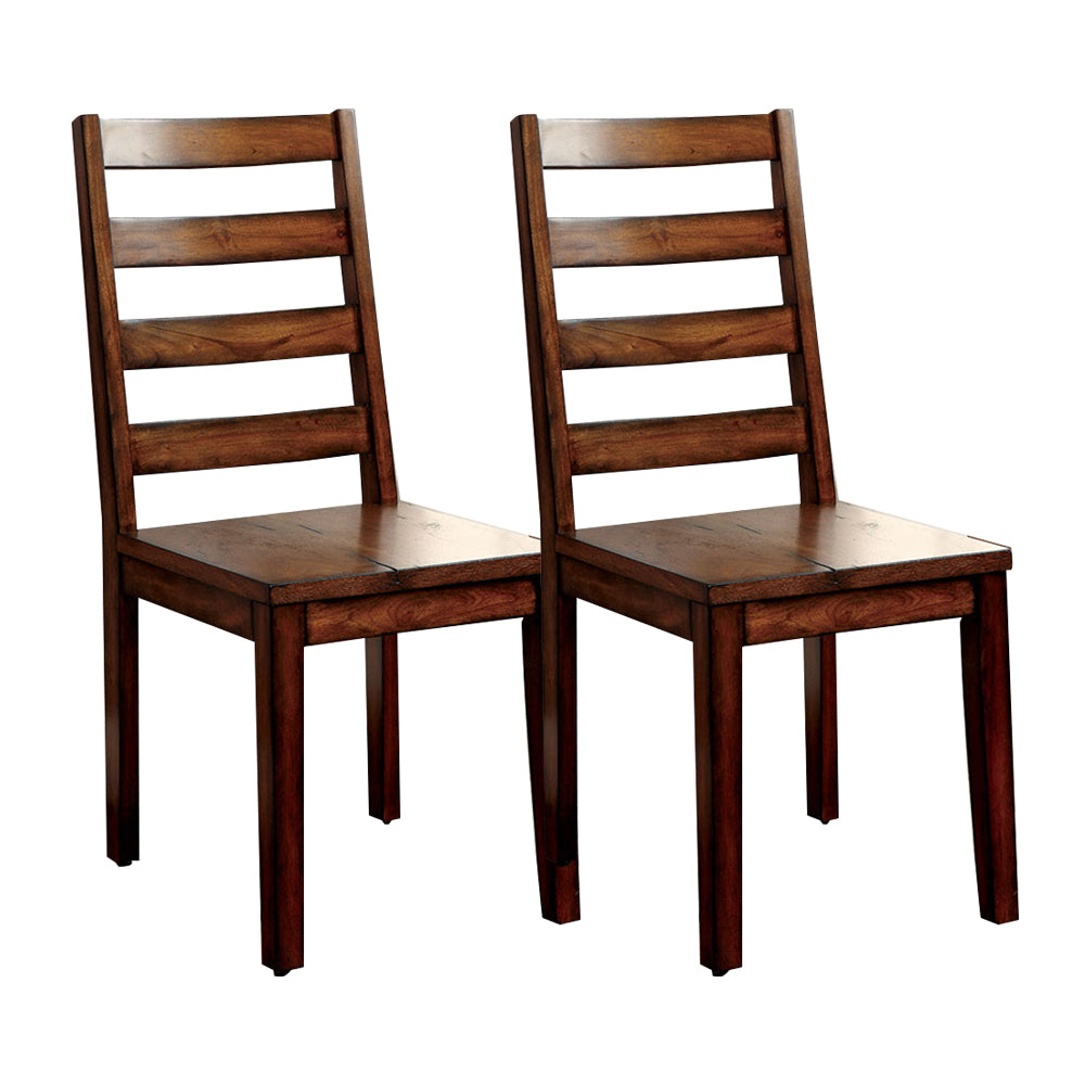 MADDISON Side Chair (2/CTN) in Tobacco Oak finish