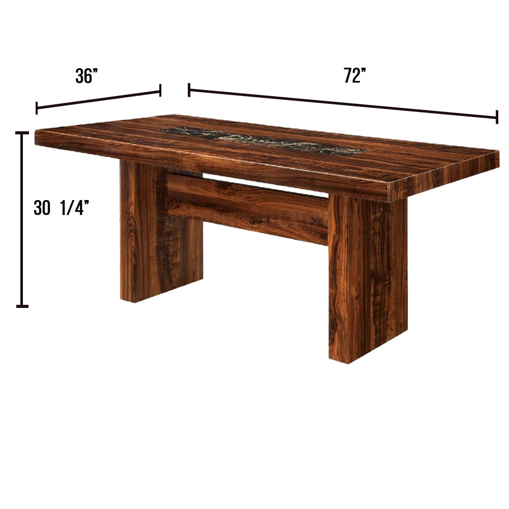 BONNEVILLE I Dining Table Brown Cherry