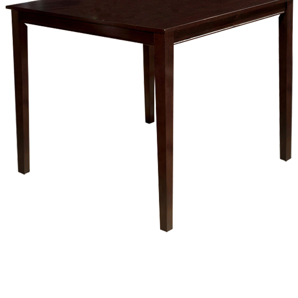 West Creek II 5 Pc. Counter Ht. Table Set in Espresso Finish