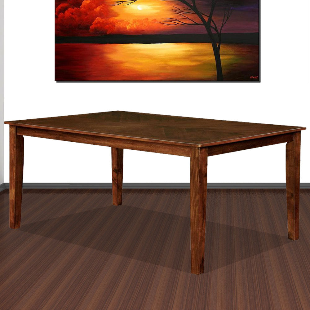 HILLSVIEW I 60" Dining Table Brown Cherry