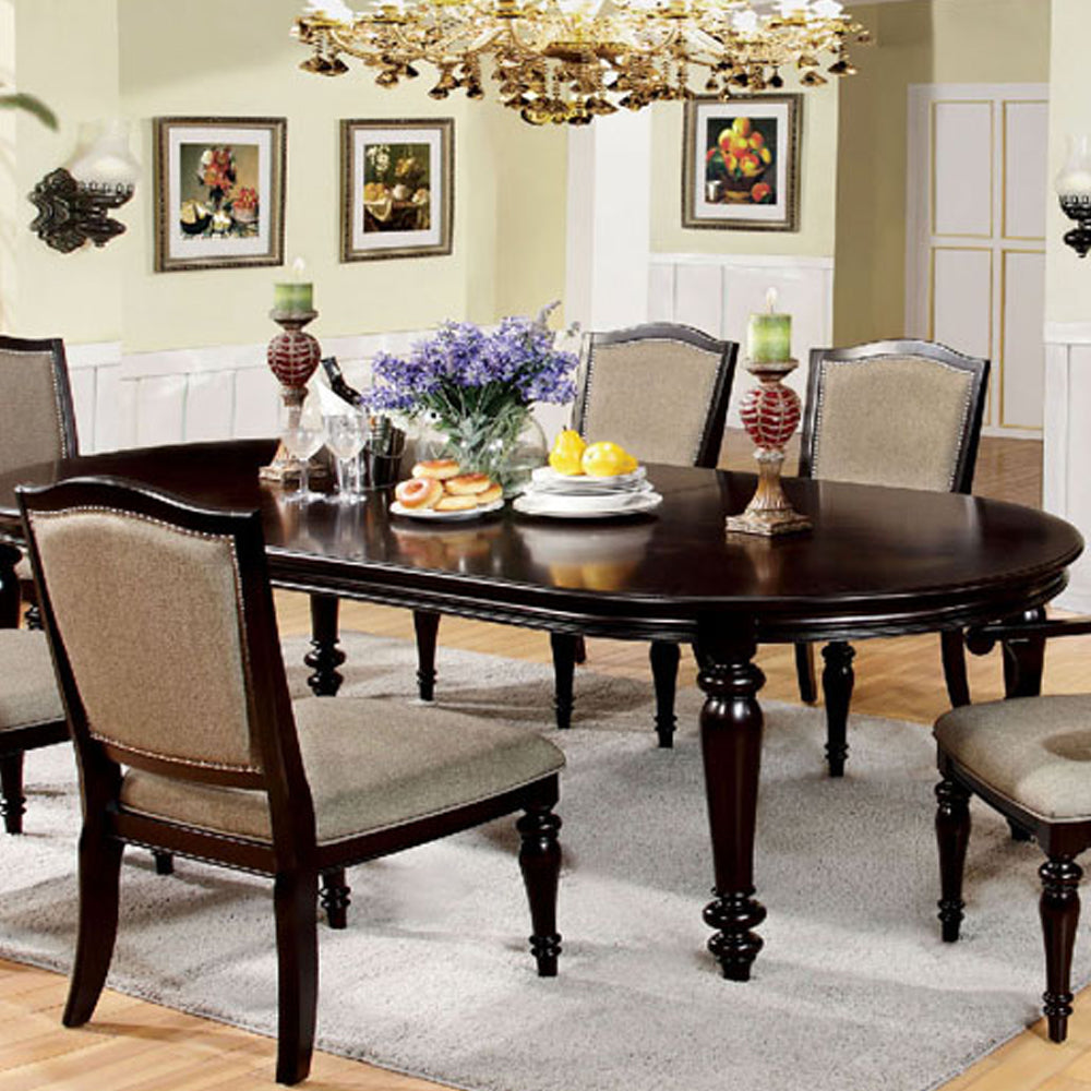 Harrington Dining Table Dark Walnut