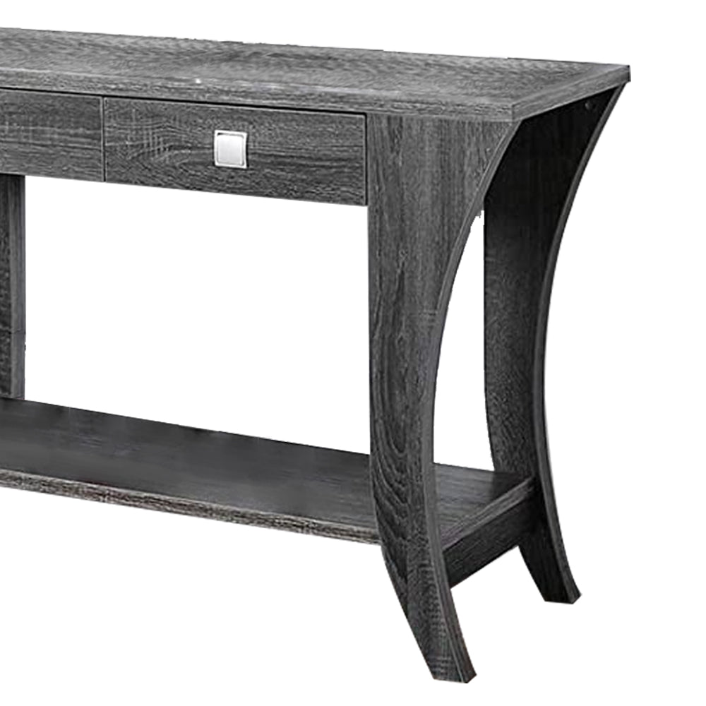 Amity Sofa Table in Gray finish