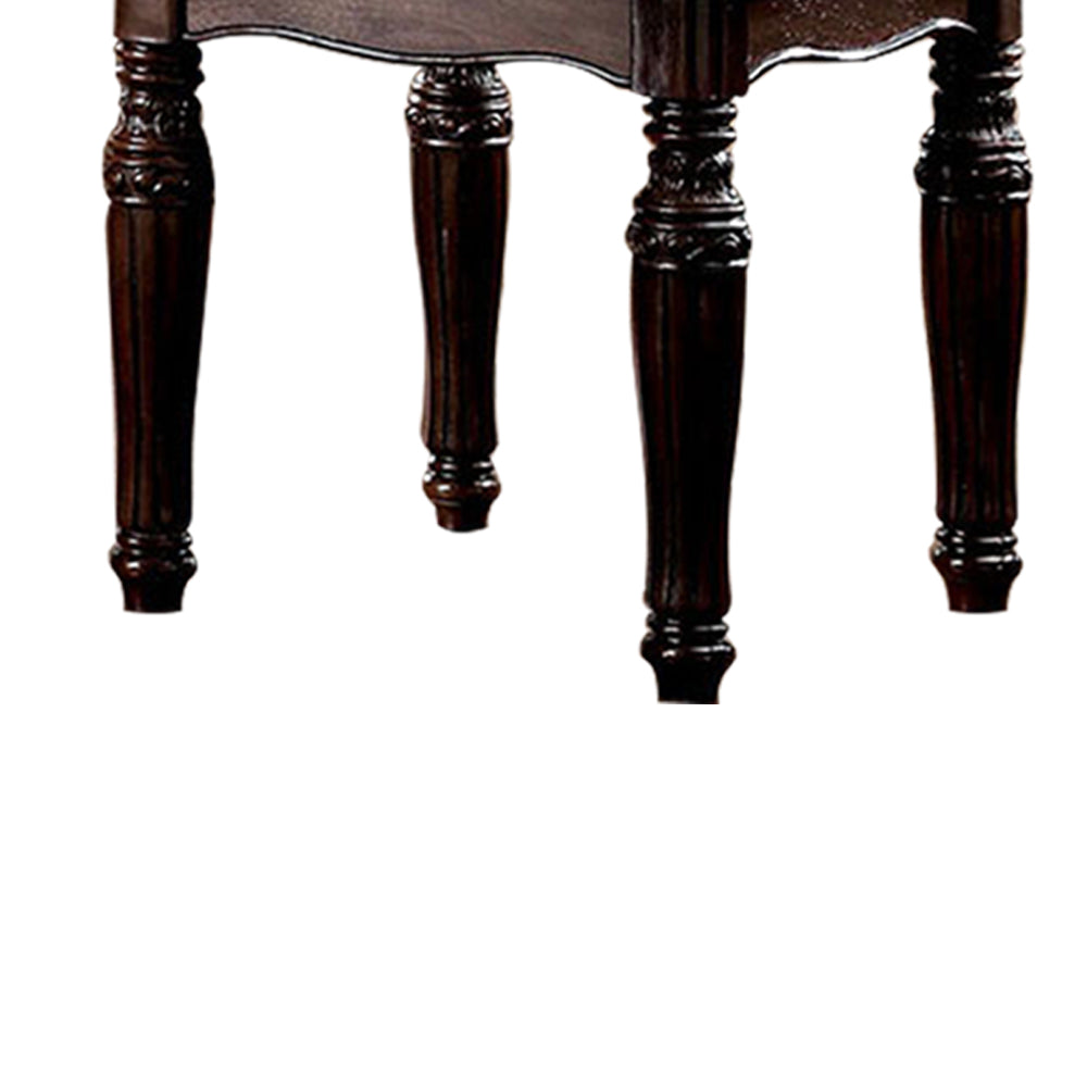 Brampton 3 Pc. Table Set (1C+2E) Espresso/Black