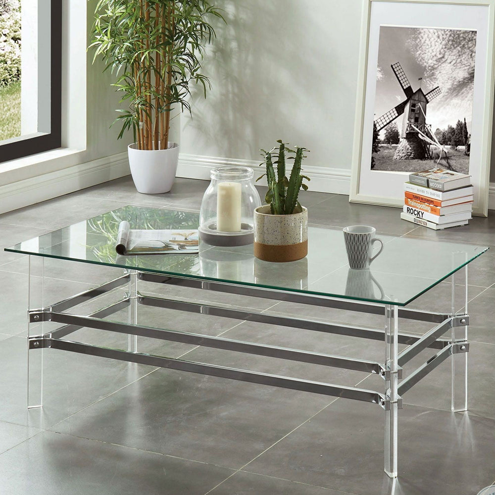 Trofa Coffee Table Chrome