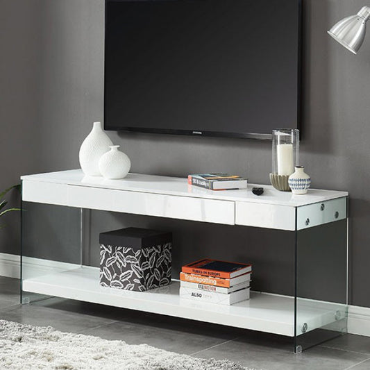 Sabugal 70" TV Stand in White finish