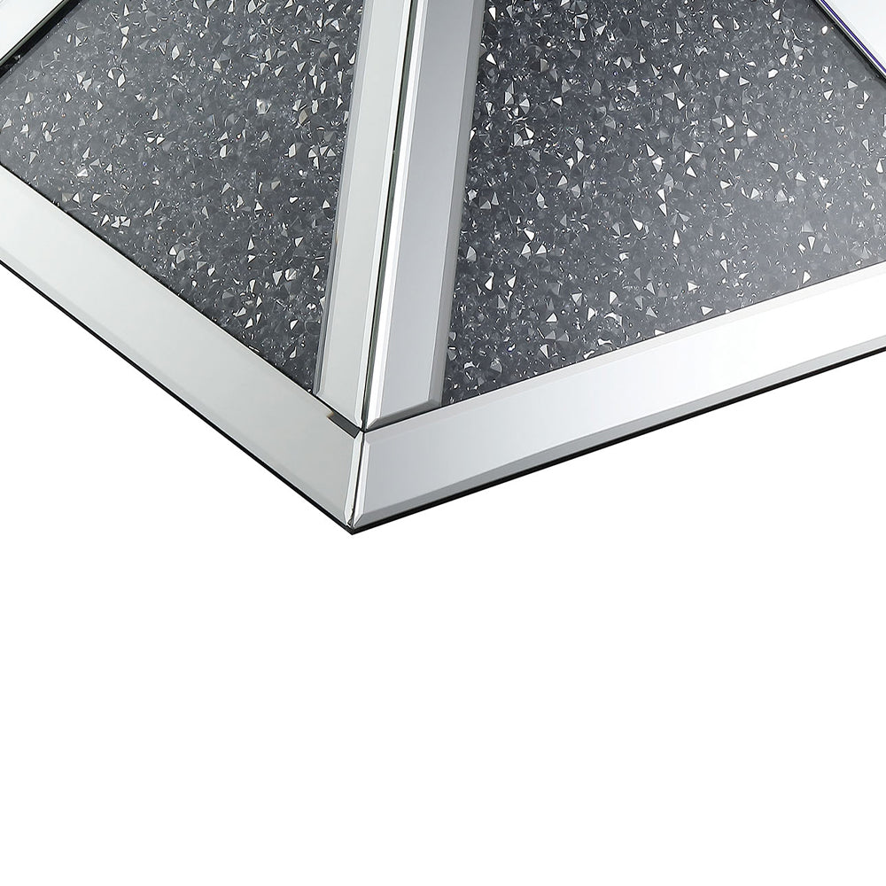 Chiara End Table Silver