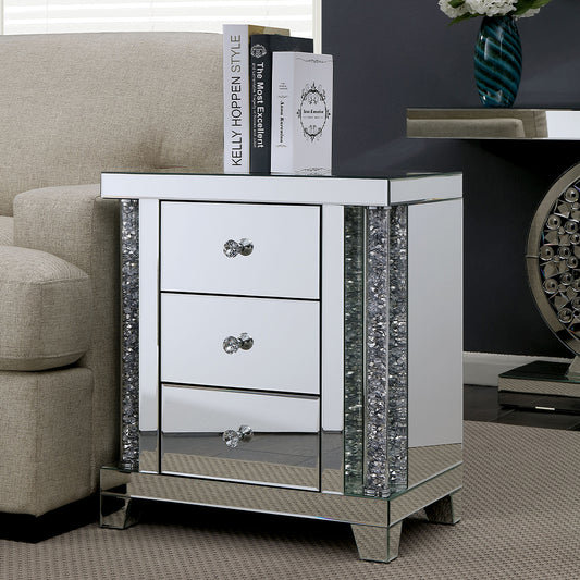 Chiara Side Table Silver