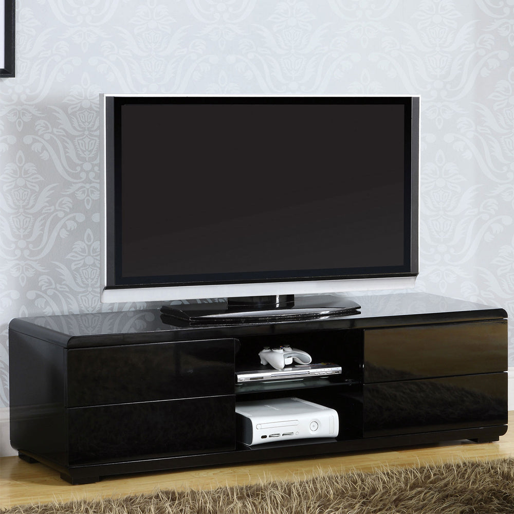 Cerro 59" TV Console, Black in Black finish