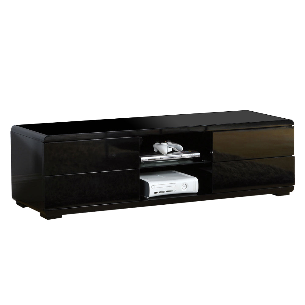 Cerro 59" TV Console, Black in Black finish