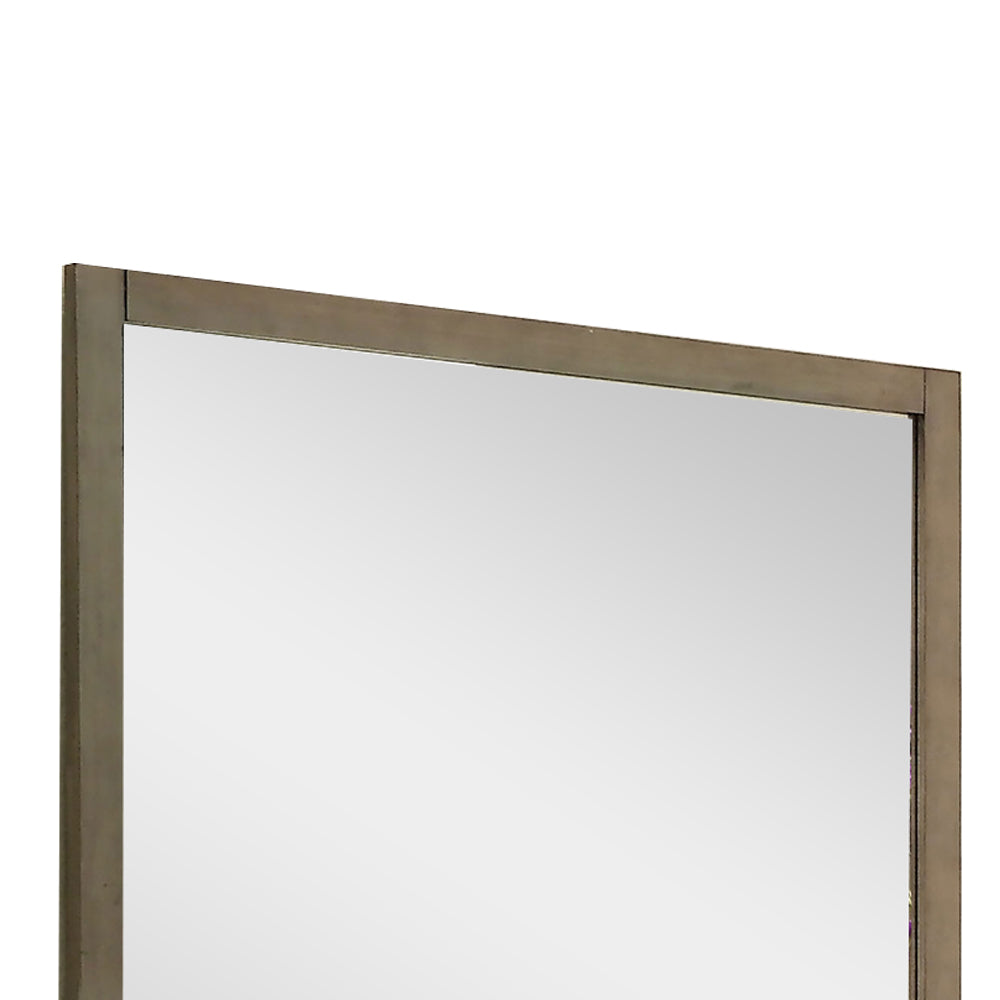 ENRICO I Mirror in Gray finish