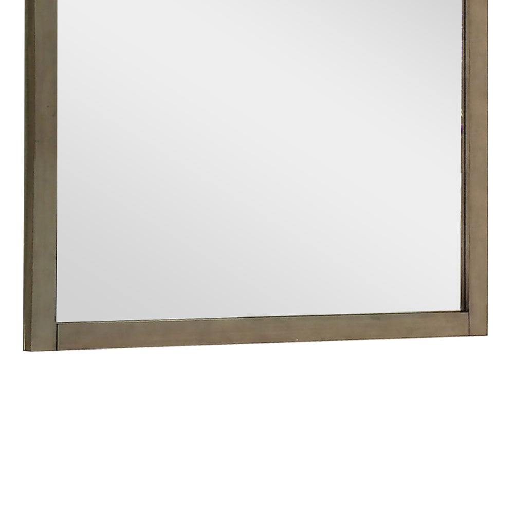 ENRICO I Mirror in Gray finish