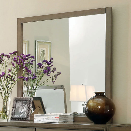 ENRICO I Mirror in Gray finish