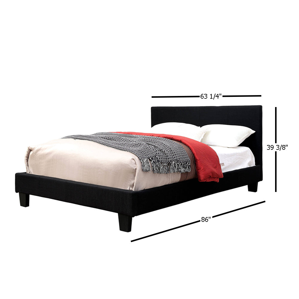 Sims Queen Bed Black