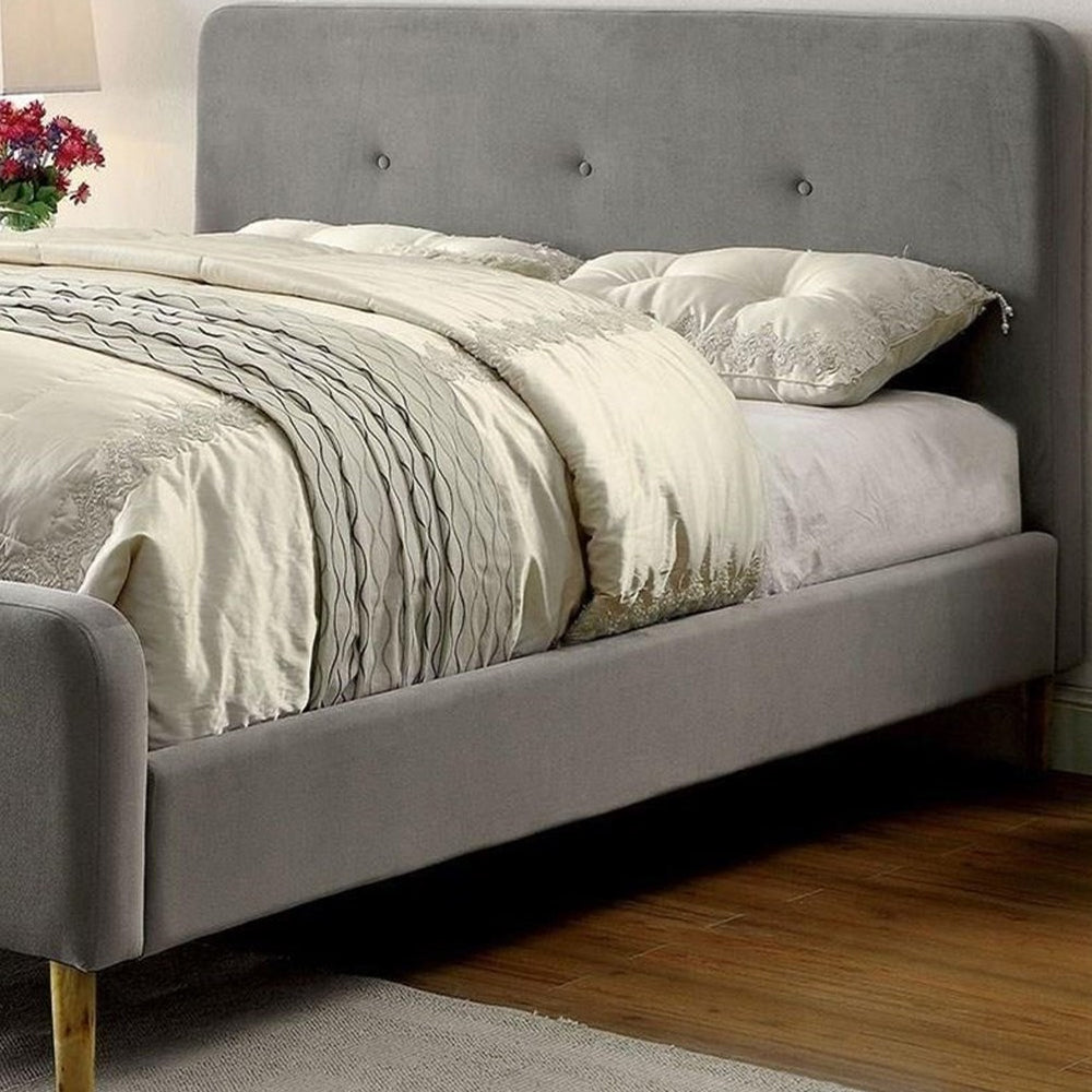 BARNEY Twin Bed Gray