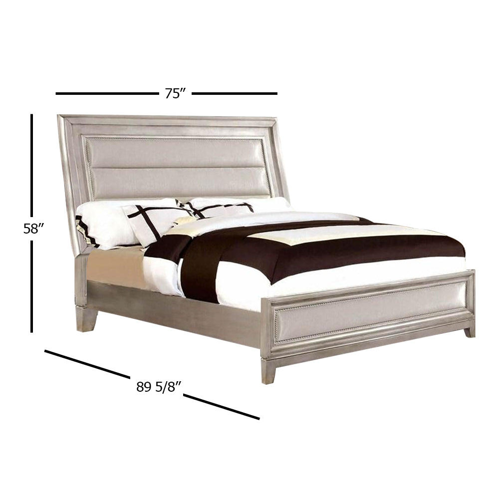 GOLVA Cal.King Bed Silver