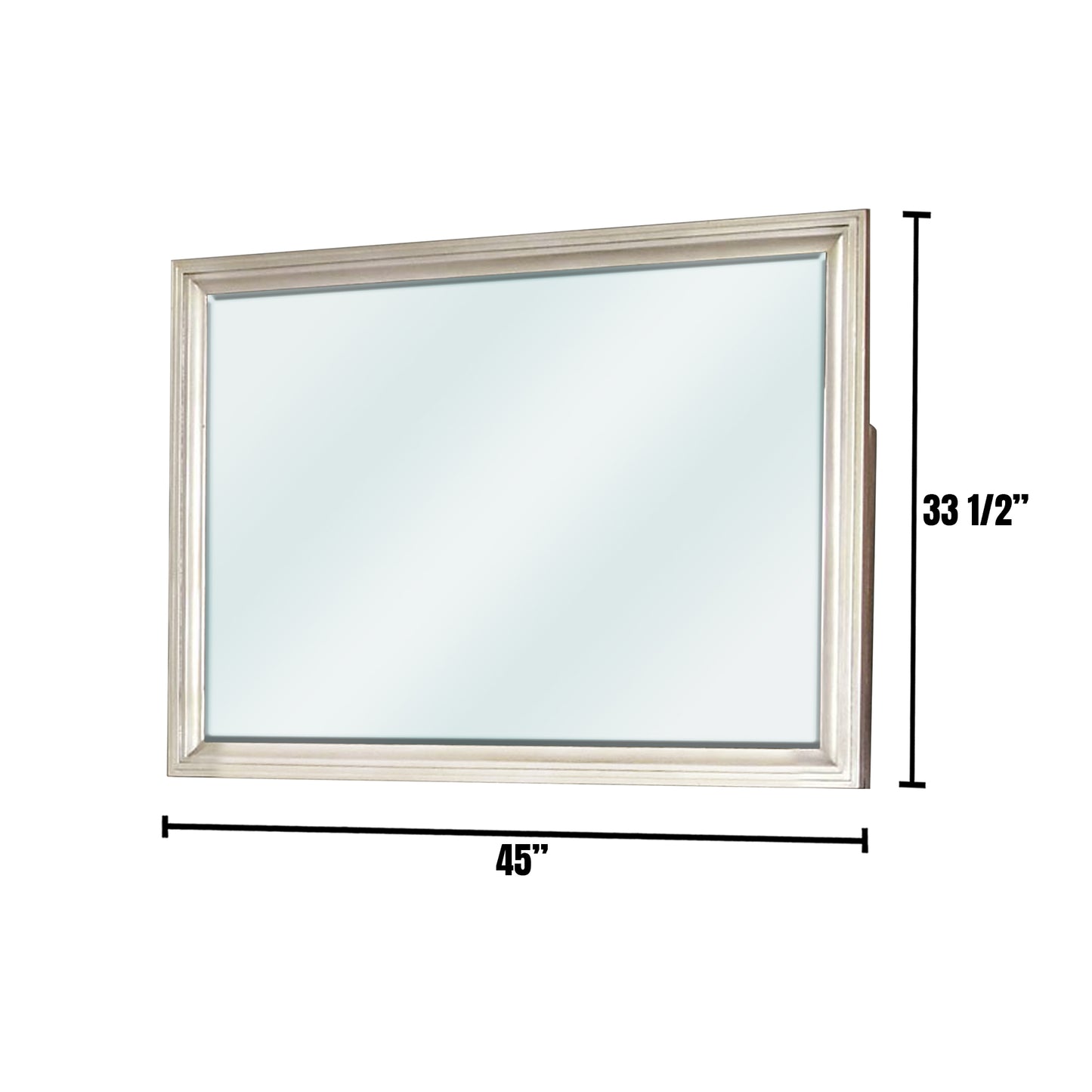 GOLVA Mirror in Silver finish