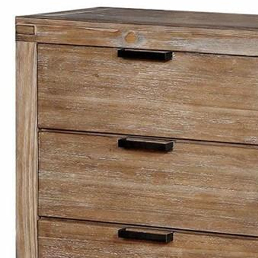 Wynton Dresser in Weathered Light Oak Finish