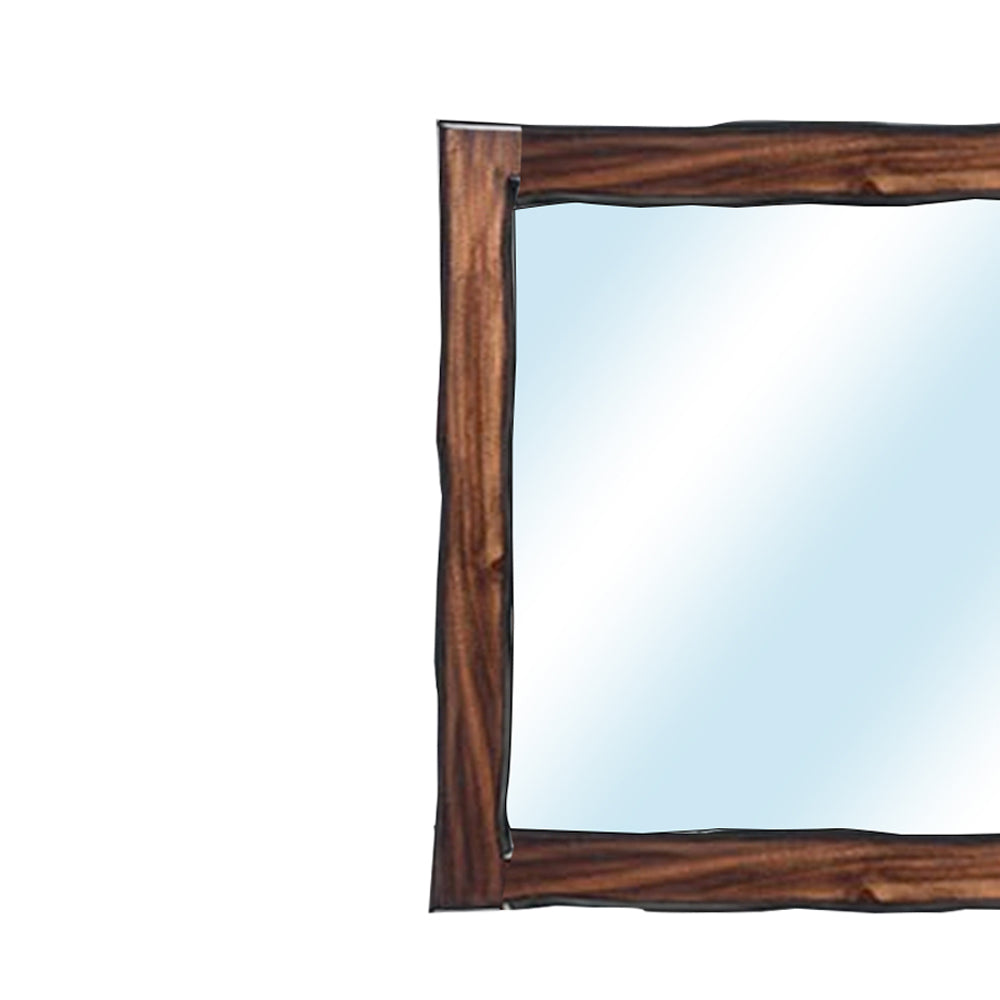 Fulton Mirror in Dark Oak/Dark Walnut finish