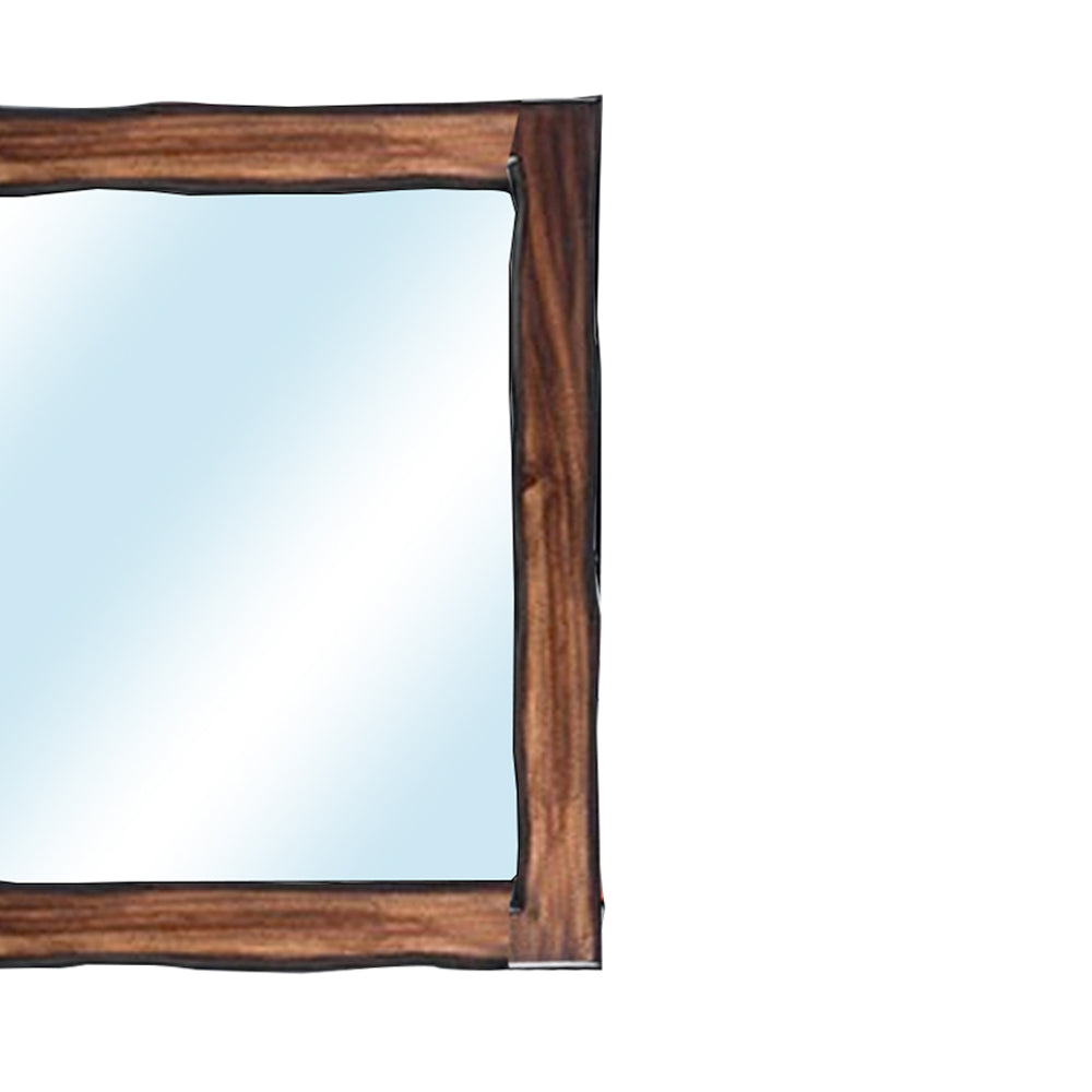 Fulton Mirror in Dark Oak/Dark Walnut finish