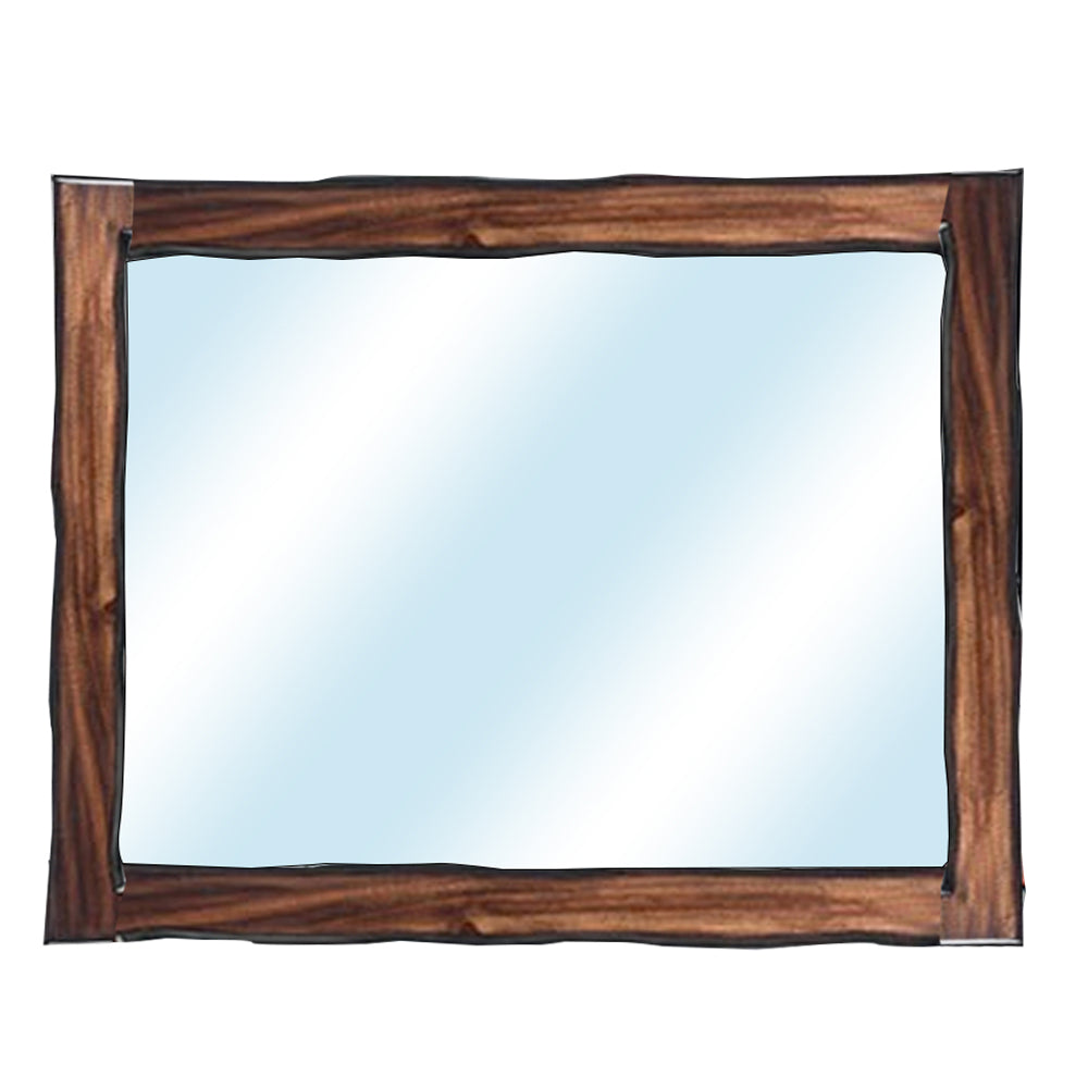 Fulton Mirror in Dark Oak/Dark Walnut finish