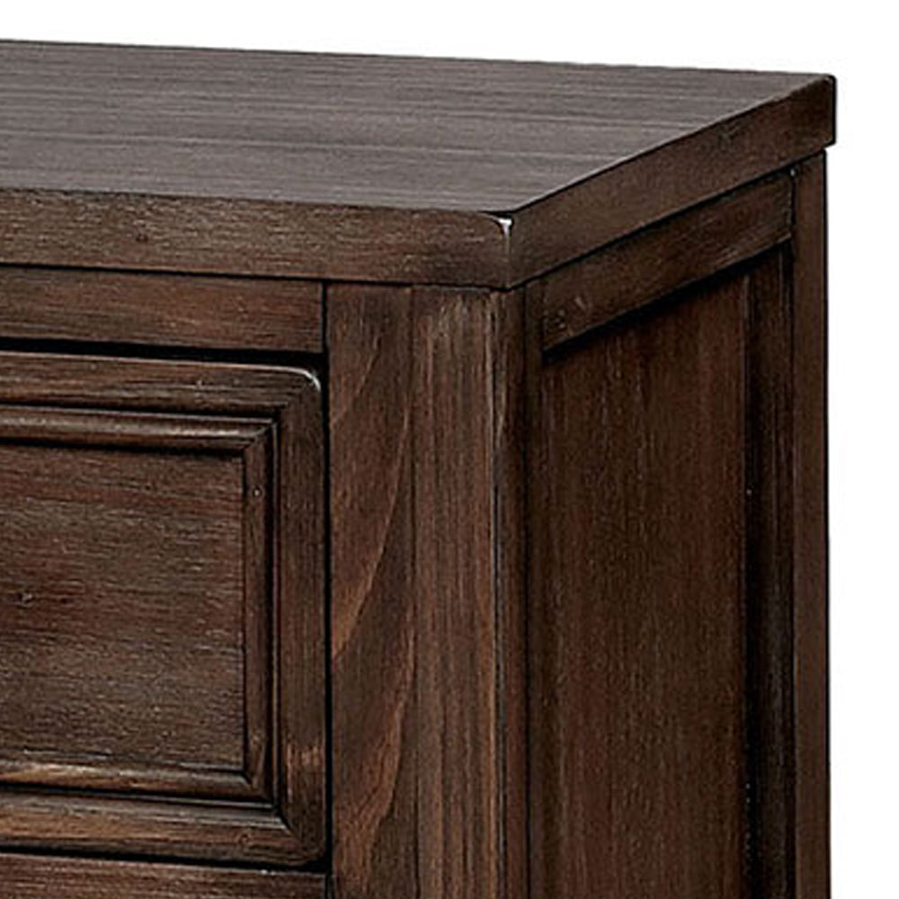 Tywyn Night Stand in Dark Oak finish