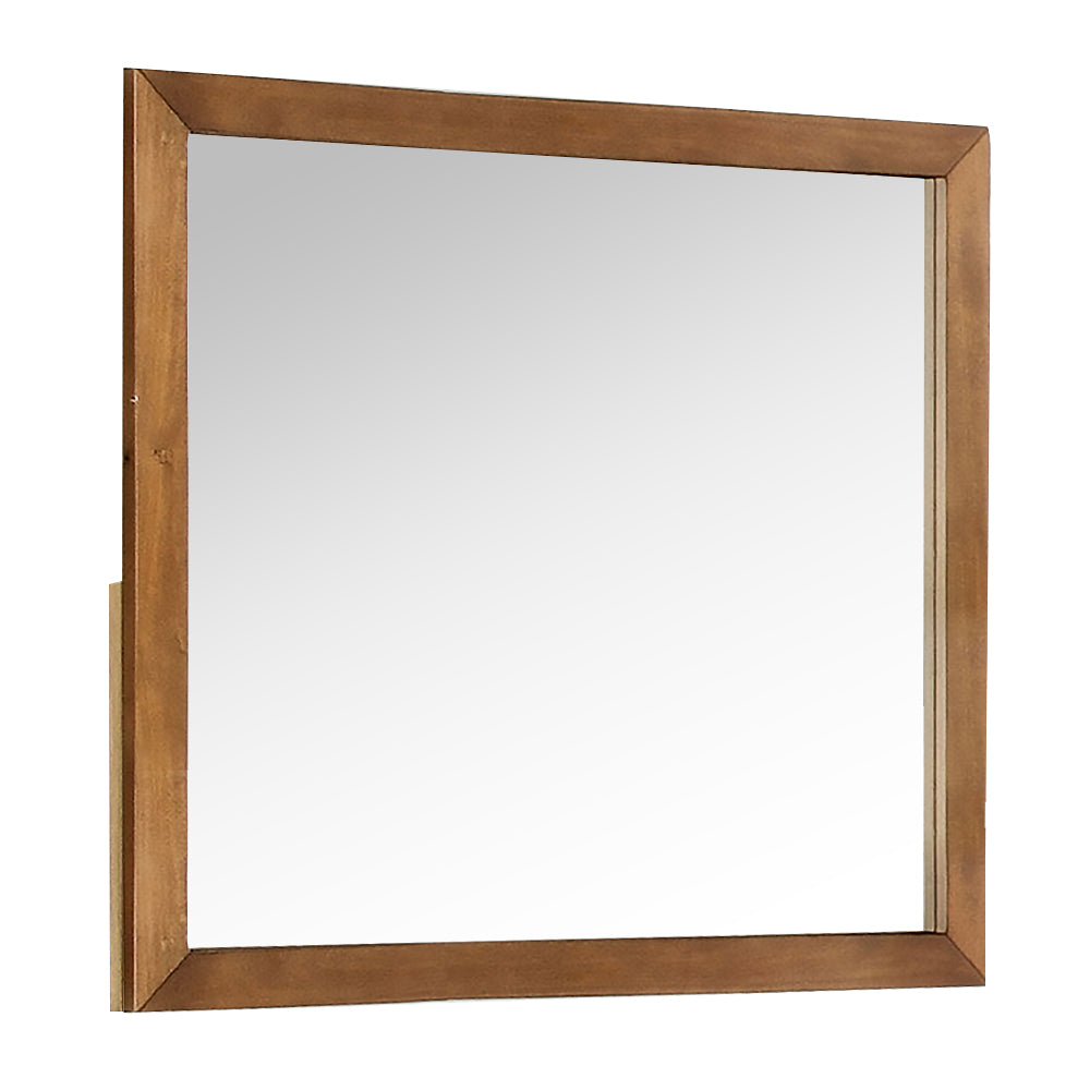 Lennart  I Rectangular Mirror in Oak Finish