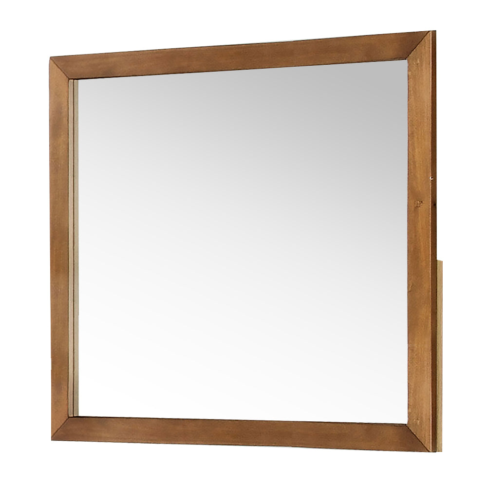 Lennart  I Rectangular Mirror in Oak Finish