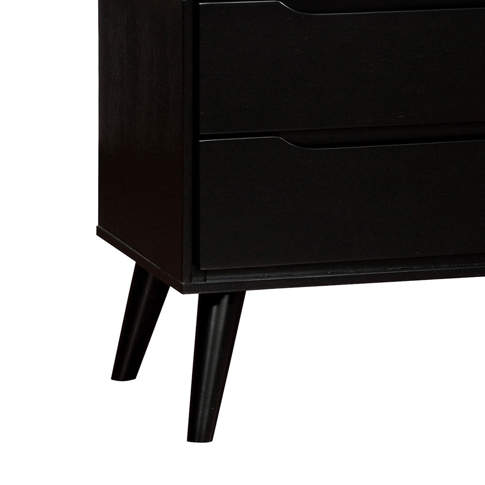 LENNART II Night Stand in Black finish