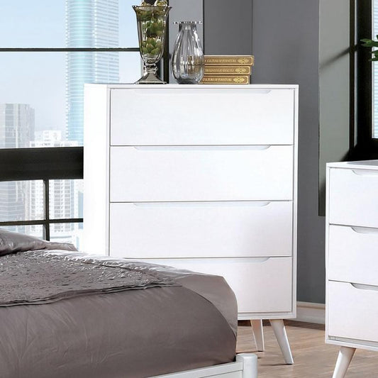 LENNART II Chest in White Finish